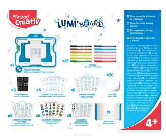 Podświetlana Tablica Do Odrysowywania Maped Creativ