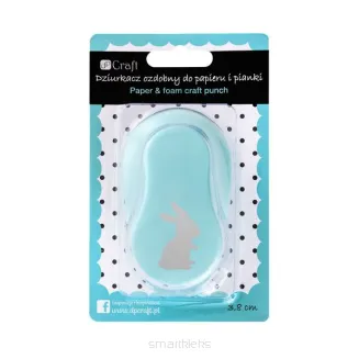 Dziurkacz Ozdobny Zając 3,8 cm smartkleks.pl