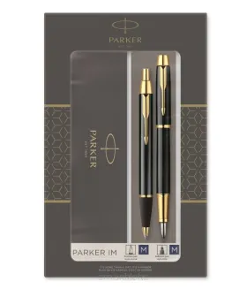 Parker IM Zestaw Prezentowy DUO Pióro Długopis  GT smartkleks.pl
