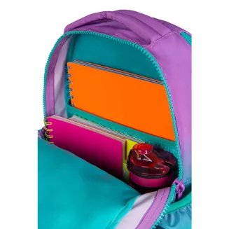 Zestaw Coolpack Gradient Blueberry Jerry Plecak + Wyposażony Piórnik + Śniadaniówka + Bidon 400ml - 5