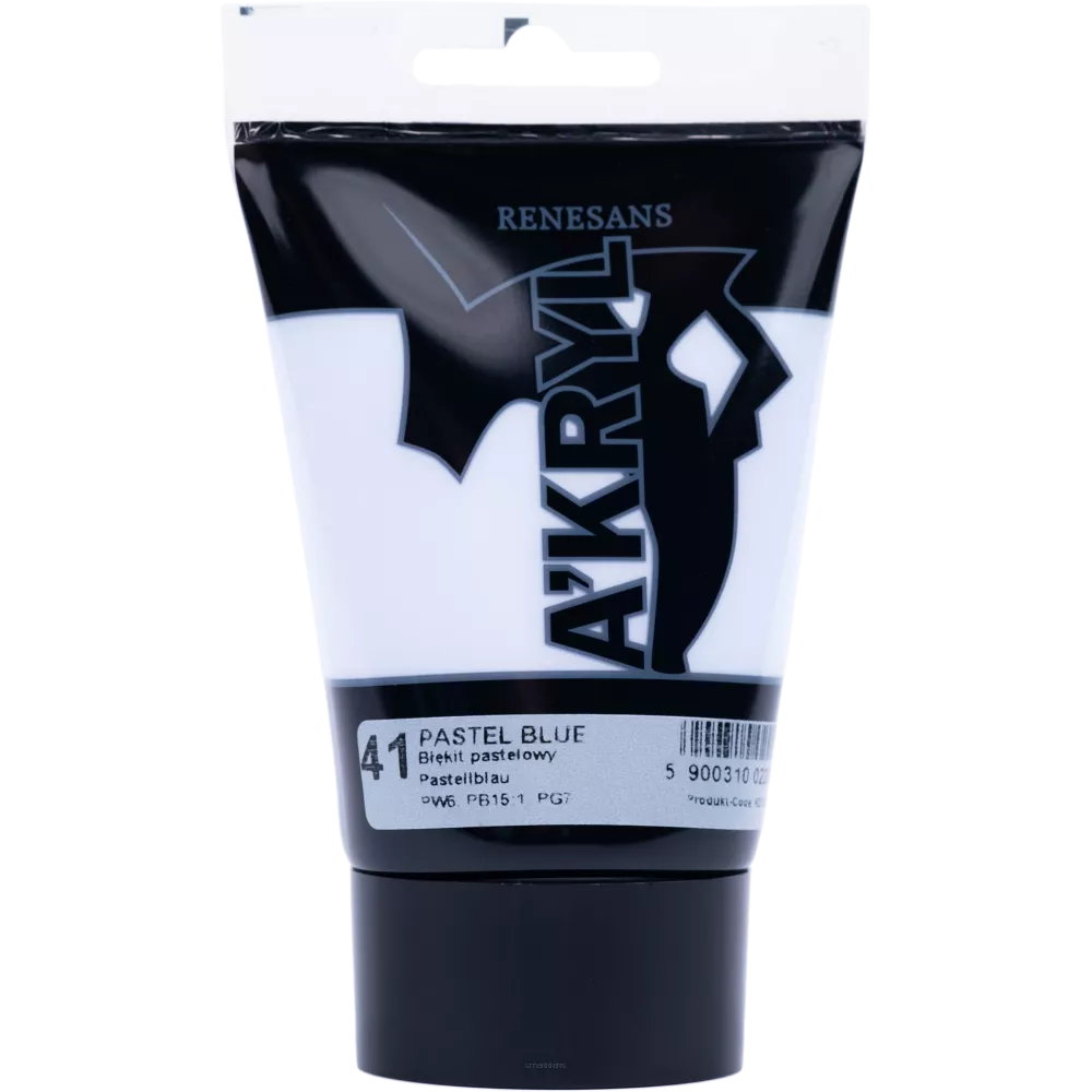 Farba Akrylowa Renesans 100ml 41 Błękit Pastelowy