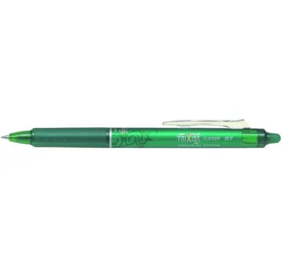 Pióro Kulkowe Ścieralne Automatyczne 0,7mm Zielony Pilot Frixion Clicker