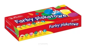Farby plakatowe Herlitz 12 kolorów - 2