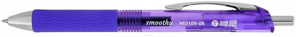 Długopis Żelowy Smoothy 0,5mm MemoBe Fioletowy SmartKleks.pl