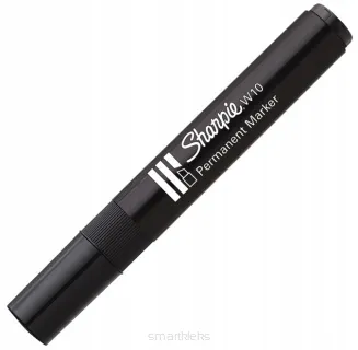 Marker Budowlany Permanentny Sharpie W10 Ścięty Czarny smartkleks.pl