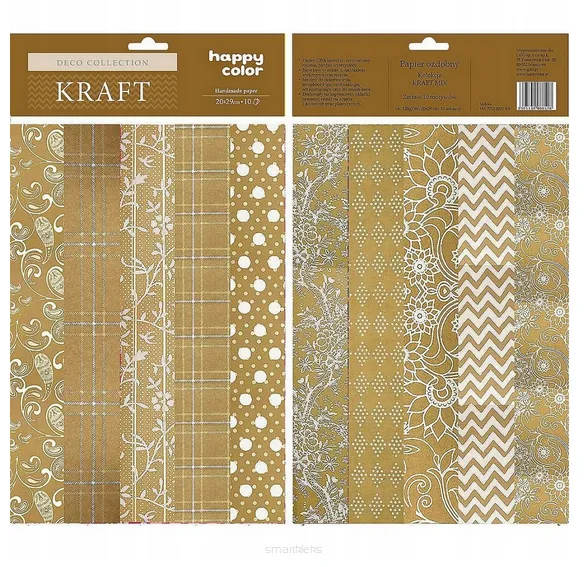 Papier Ozdobny Kraft Happy Color