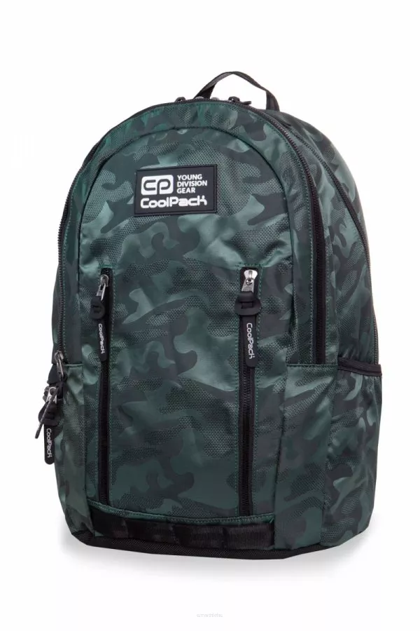 Plecak Szkolny Młodzieżowy CoolPack ARMY GREEN zielony