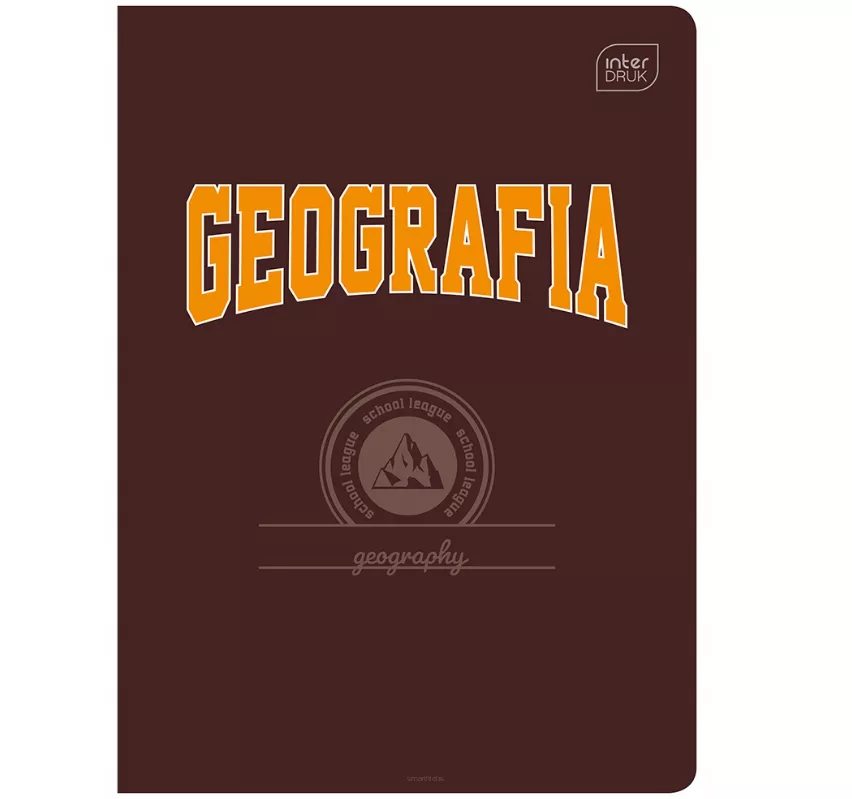 Zeszyt Tematyczny - Geografia  A5/60 Kratka Interdruk smartkleks.pl