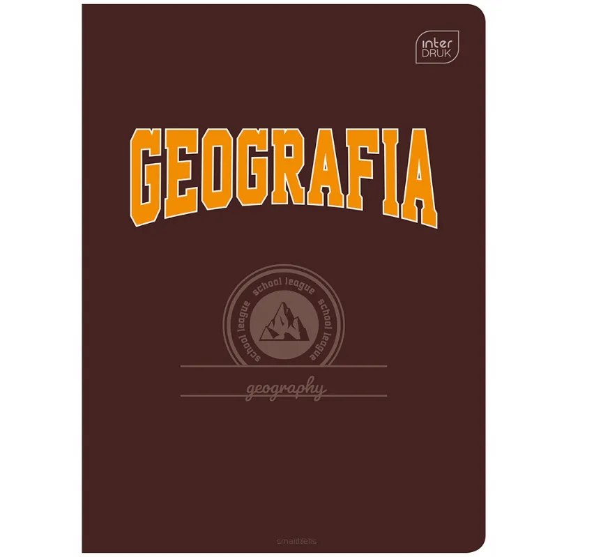 Zeszyt Tematyczny - Geografia  A5/60 Kratka Interdruk smartkleks.pl