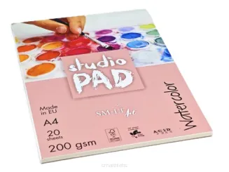 SMLTArt Studio Pad WATERCOLOR A4 200gsm 20 arkuszy