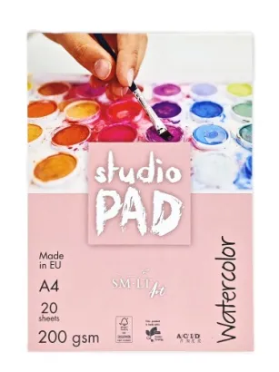 SMLTArt Studio Pad WATERCOLOR A4 200gsm 20 arkuszy