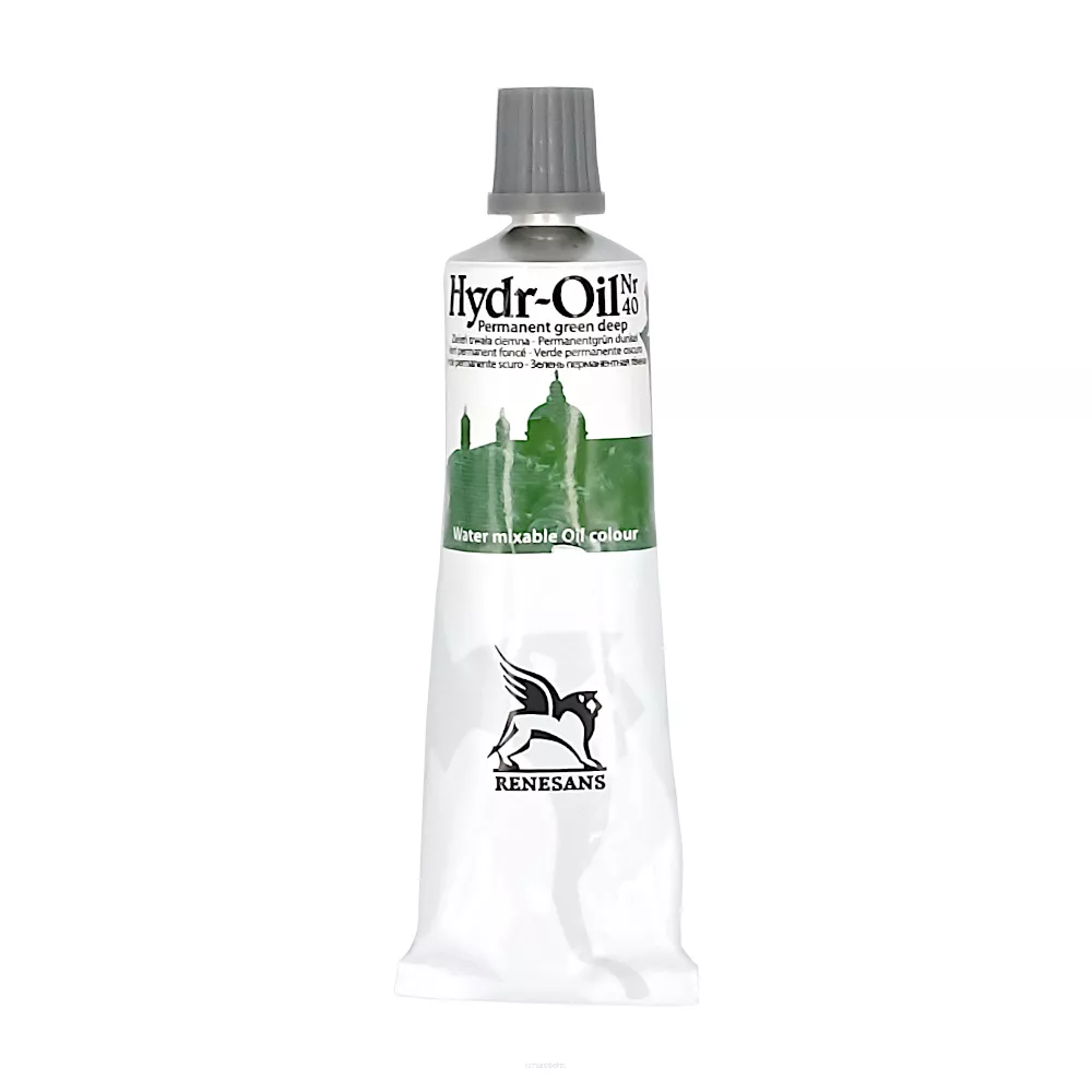 Farba Olejna Renesans Hydr-Oil 60 ml Permanent Green Deep 40 smartkleks.pl