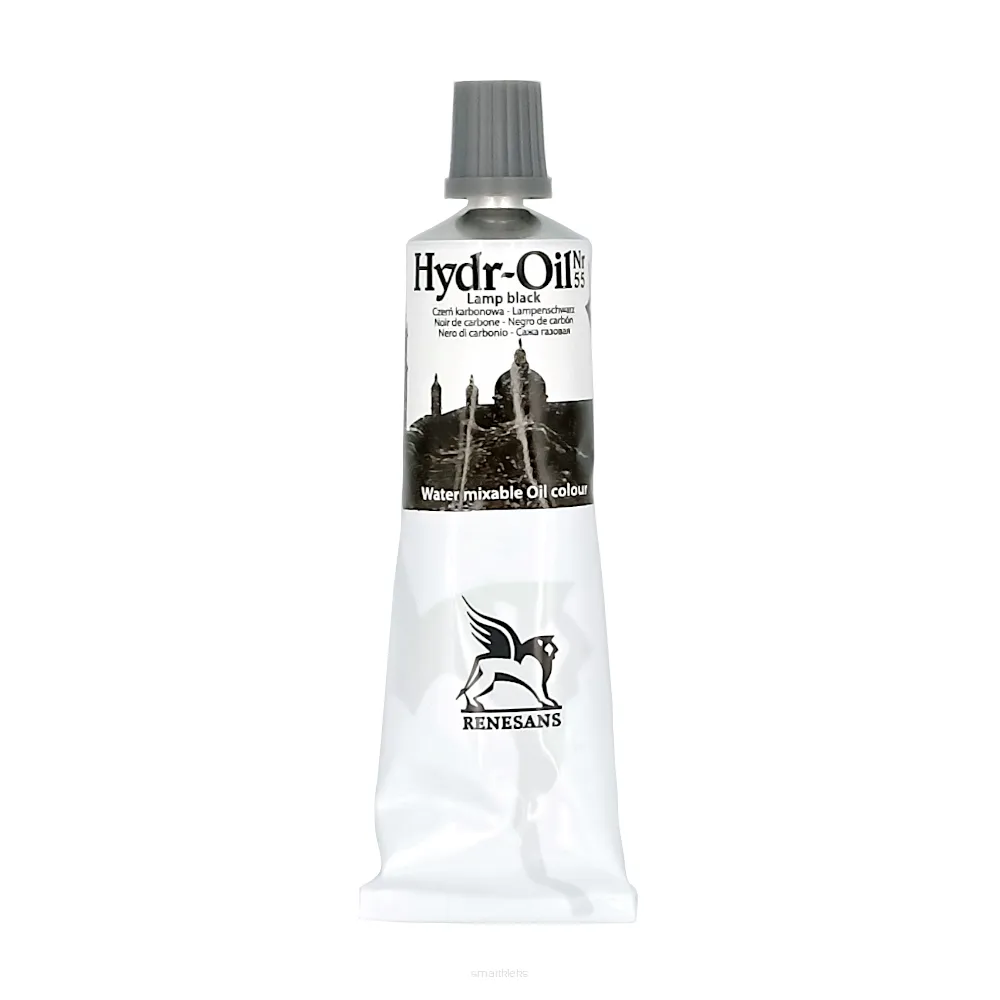 Farba Olejna Renesans Hydr-Oil 60 ml Lamp Black 55 smartkleks.pl
