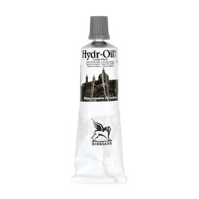 Farba Olejna Renesans Hydr-Oil 60 ml Lamp Black 55