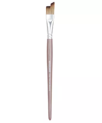 Pędzel syntetyczny 1200 Płasko skośny nr 4 miękki Renesans