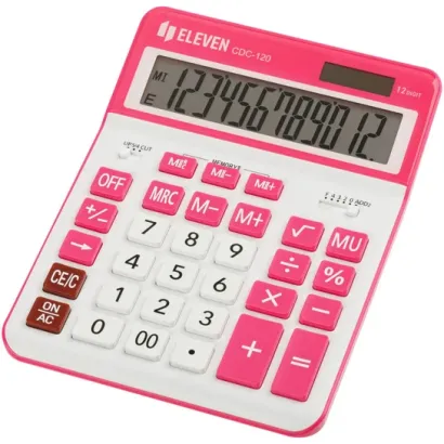 Kalkulator Eleven CDC-120-WH/RD