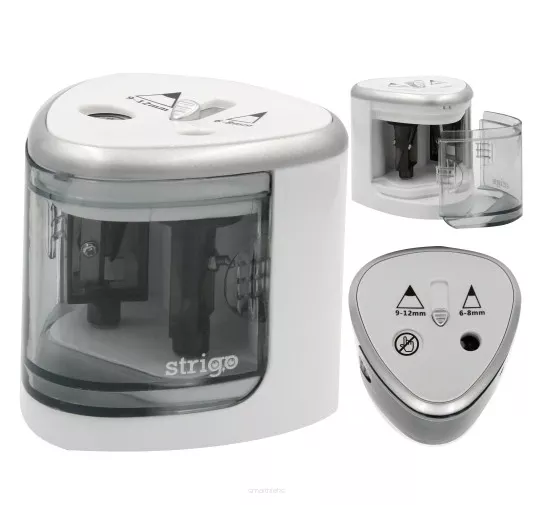 Temperówka Elektryczna Podwójna Strigo Biała smartkleks.pl