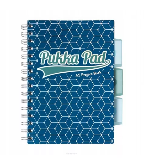 Kołozeszyt A5 Pukka Pad Projekt Book Przekładki