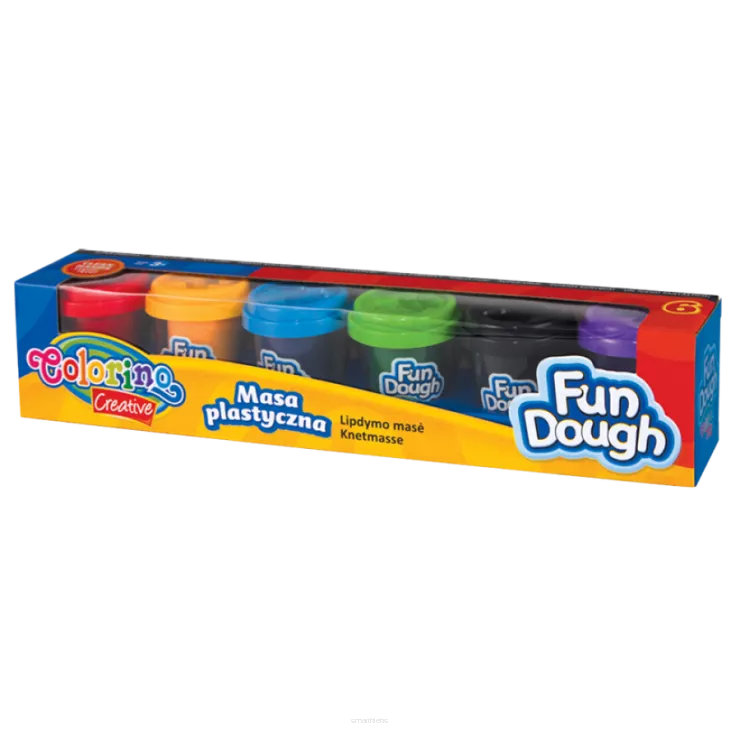 Masa plastyczna 6 kolorów Colorino