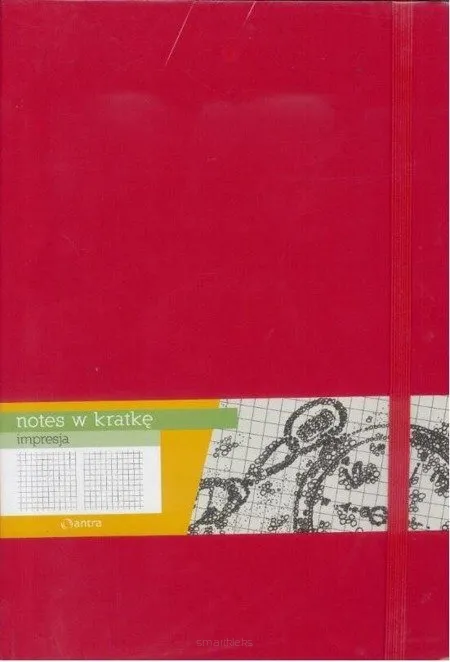 Notes B5 Kratka Czerwona Impresja Antra  SmartKleks.pl