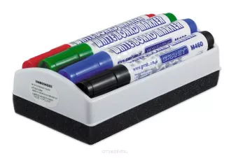 Zestaw Markery Granit 4 szt Z Gąbką + Super Płyn Kamet - 3