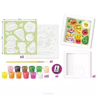 Malowanie po numerach dla dzieci - Przekąski