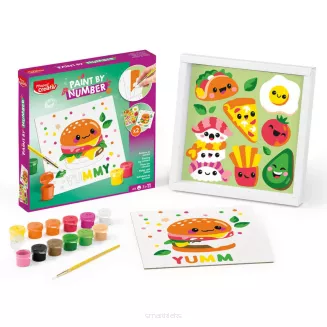 Malowanie po numerach dla dzieci - Przekąski