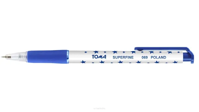 Długopis Toma Superfine TO-069 niebieski