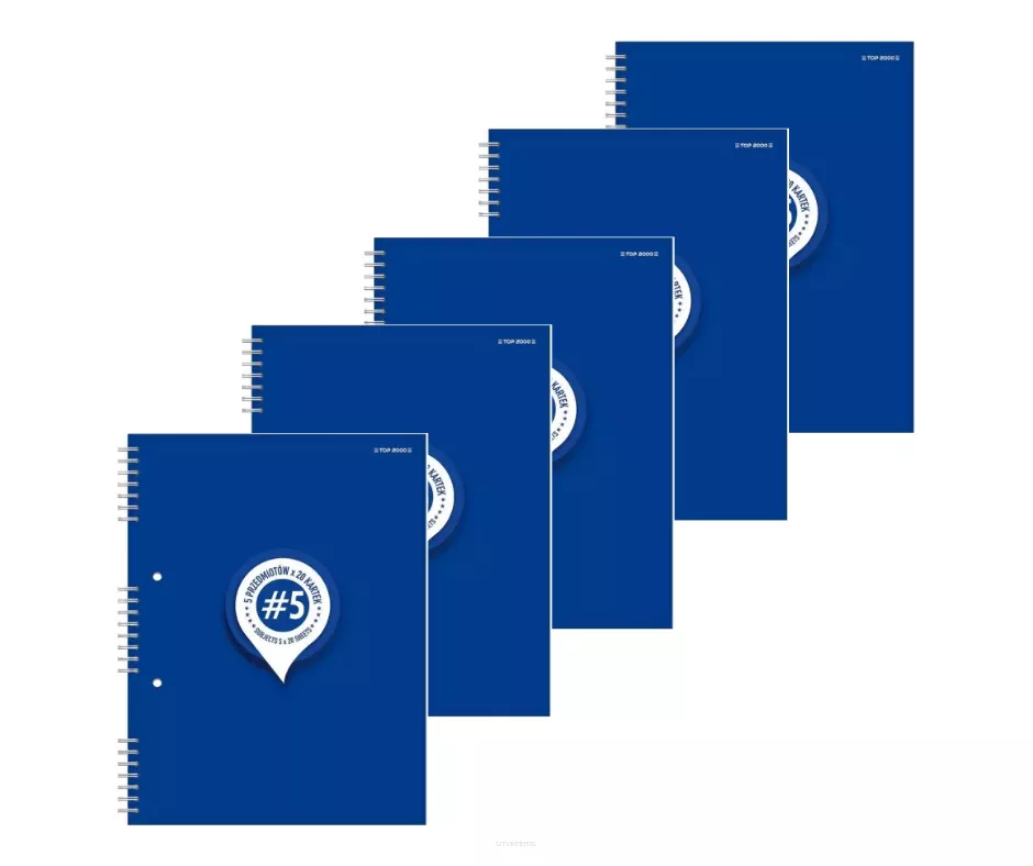 5x Kołobrulion B5/100k Kratka Top-2000 Studentbook 5 smartkleks.pl