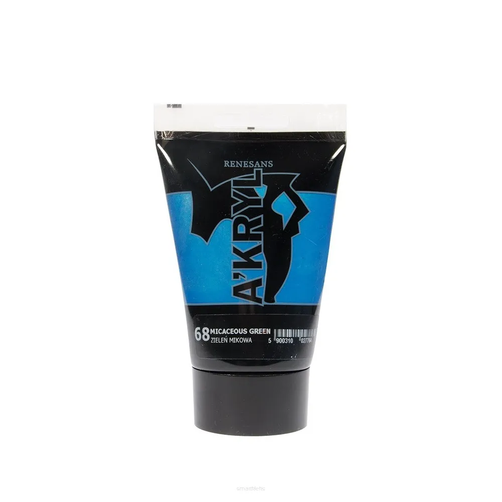 Farba Akrylowa Renesans 100ml 68 Zieleń Mikowa