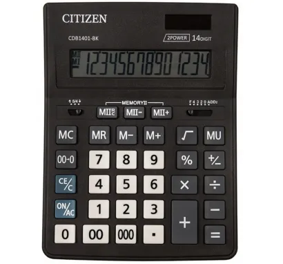 Kalkulator Citizen CDB1401-BK