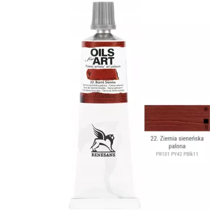 FARBA OLEJNA 60M 22 Burnt Sienna