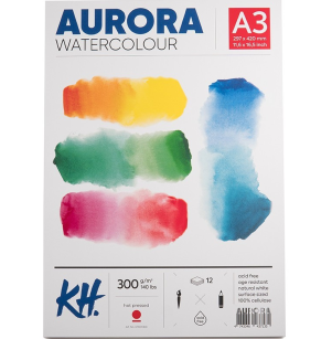 Blok do Akwareli Hot Aurora A3 300g/m2