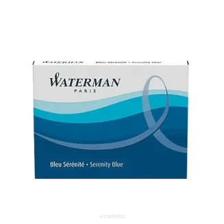 Nabój do pióra Waterman długi Niebieski