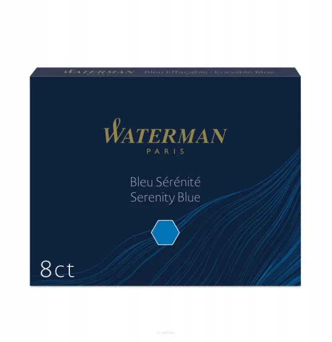 Nabój do Pióra Waterman długi Niebieski