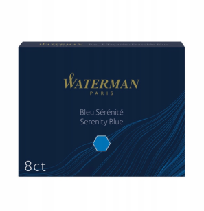 Nabój do Pióra Waterman długi Niebieski