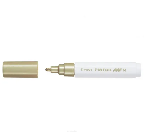 Marker Permanentny Olejowy Dekoracyjny Złoty Pintor 1,4 mm Pilot