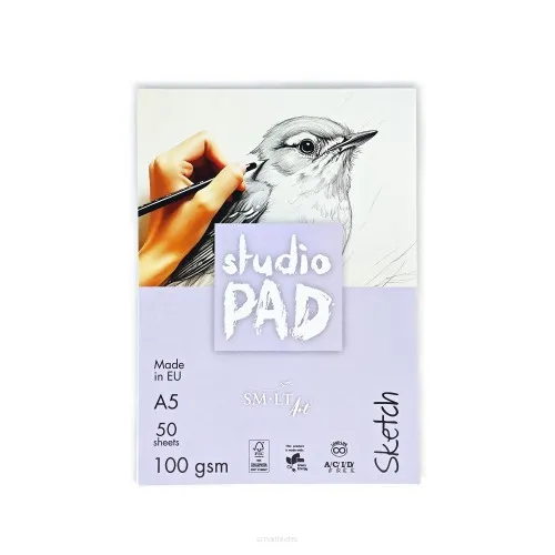 SMLTArt Studio Pad SKETCH A5 100gsm 50 arkuszy