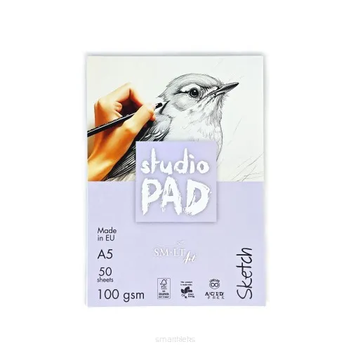 SMLTArt Studio Pad SKETCH A5 100gsm 50 arkuszy