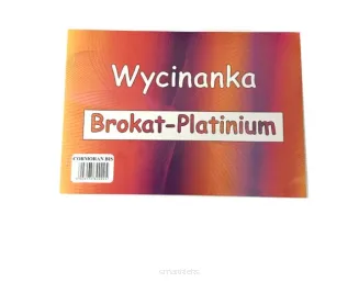 Wycinanka Brokat-Platinium A4 Cormoran