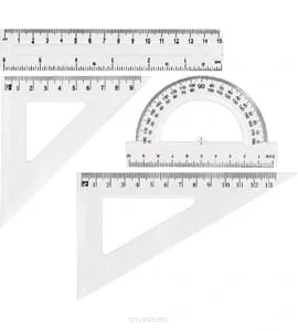 Zestaw Geometryczny Transparentny GR-031T Grand  SmartKleks.pl