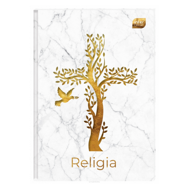 Zeszyt tematyczny A5 Krata 60 kartek 'Religia' Interdruk