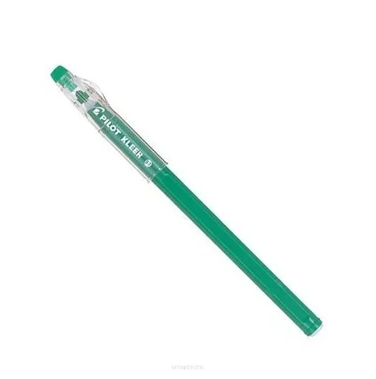 Długopis żelowy Ścieralny Jednorazowy 0,7mm Zielony Pilot 