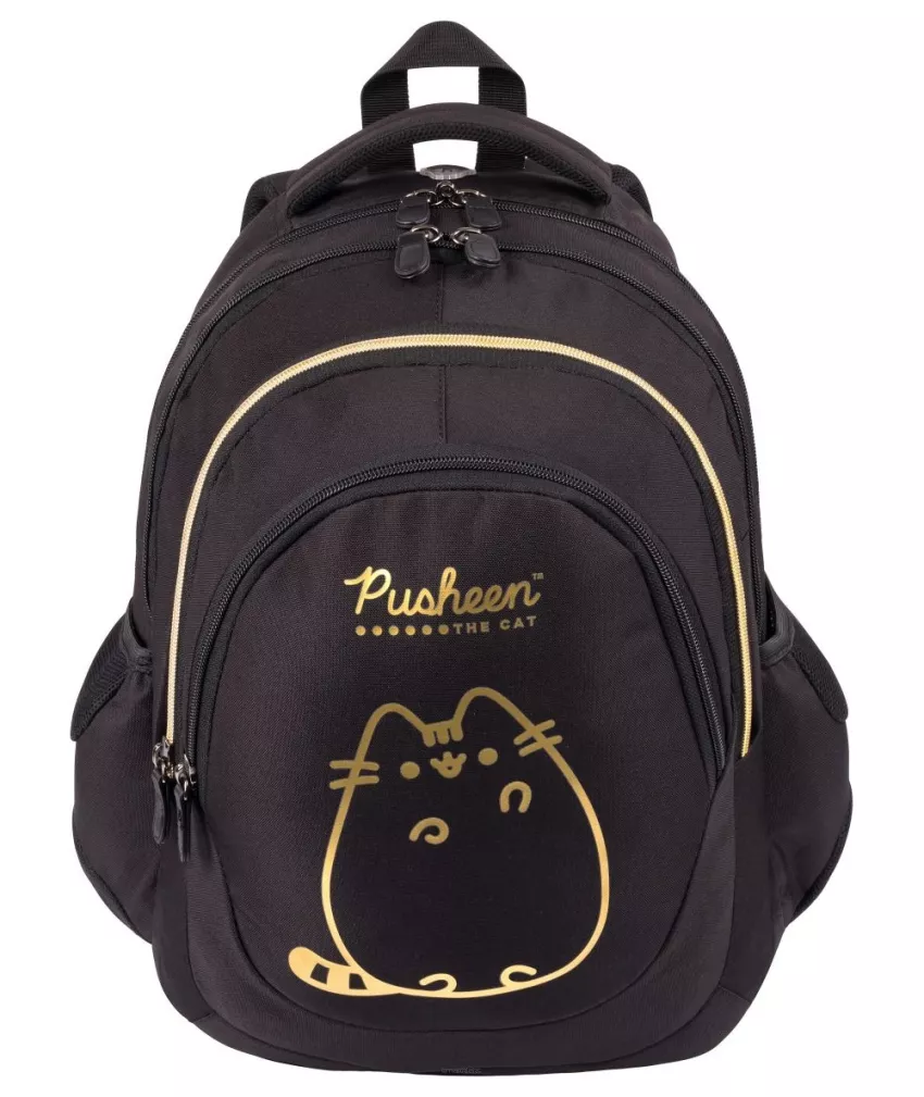 Plecak Szkolny Wielokomorowy Pusheen Gold 23l St. Majewski  SmartKleks.pl