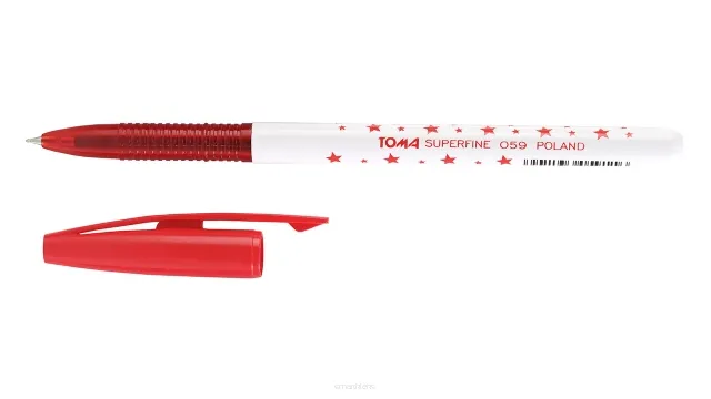 Długopis Toma Superfine TO-059 czerwony