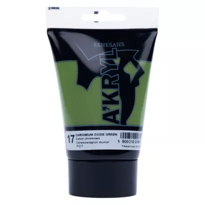 Farba Akrylowa Renesans 100ml 17 Zieleń Chromowa