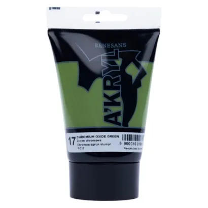 Farba Akrylowa Renesans 100ml 17 Zieleń Chromowa