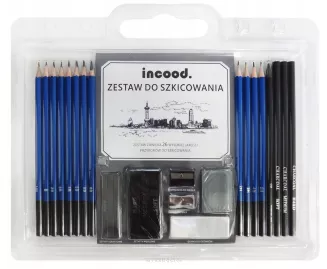 Zestaw Do Szkicowania Incood 26el. smartkleks.pl