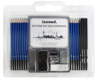 Zestaw Do Szkicowania Incood 26el. smartkleks.pl