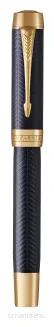 Pióro Wieczne Parker Duofold Prestige Blue Chevron GT F - 3